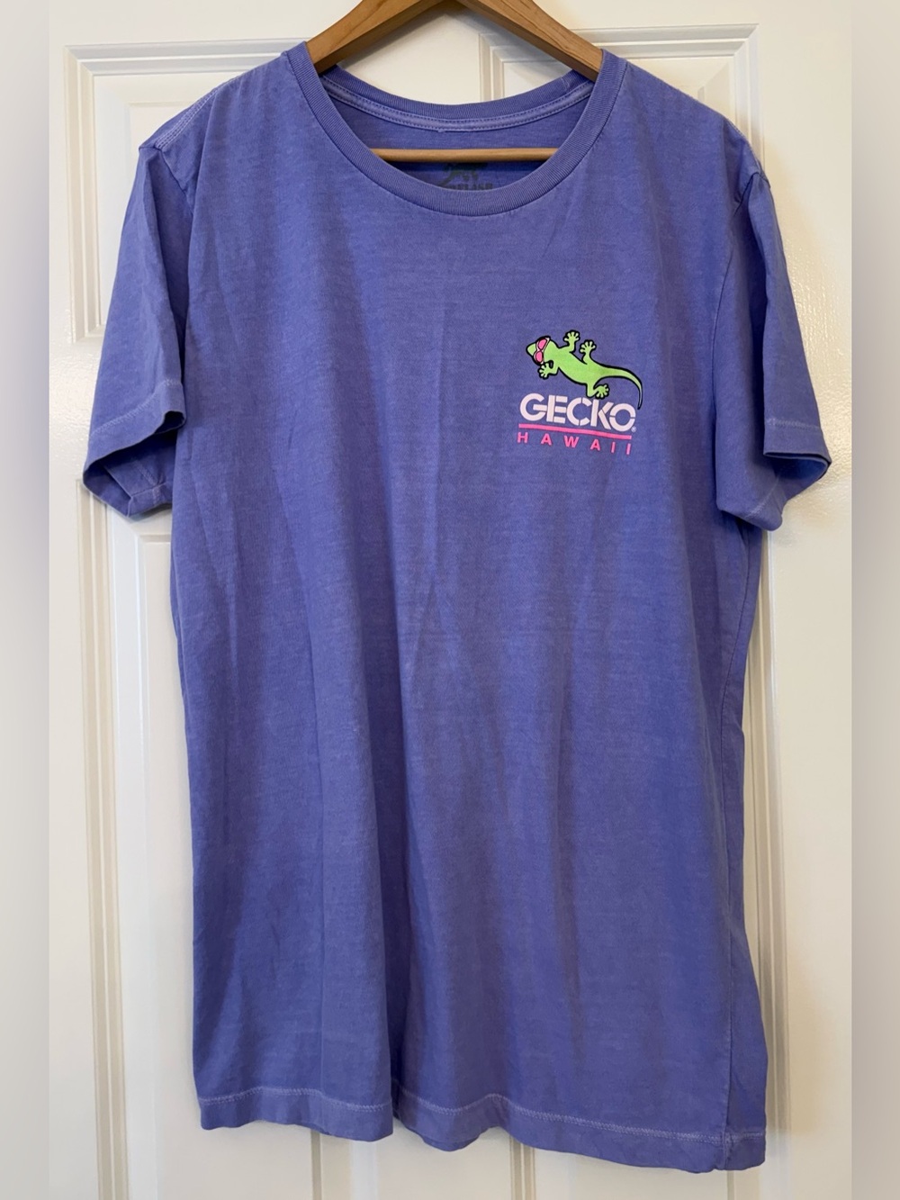 Gecko Hawaii Hyperflash tee shirt Size Large